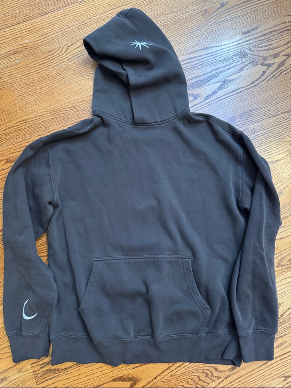 MQuan Studio designed Space Hoodie with Crescent & Star Details, medium